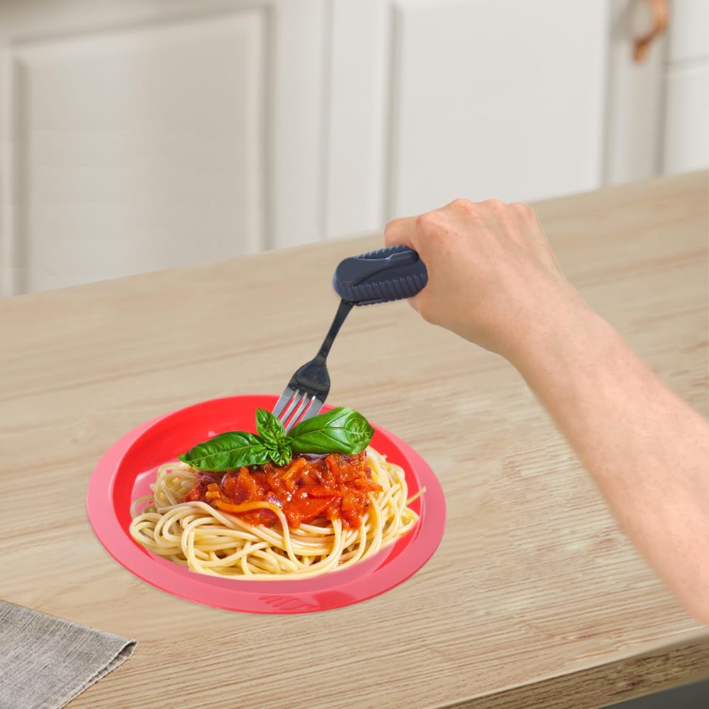 Amazon.com: Forzaddik Adaptive Utensils Spoons Forks Set,Open